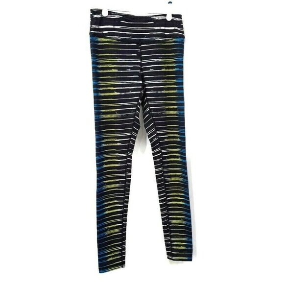Zella Athletic Pants Gym Black Rainbow Small - Picture 1 of 6